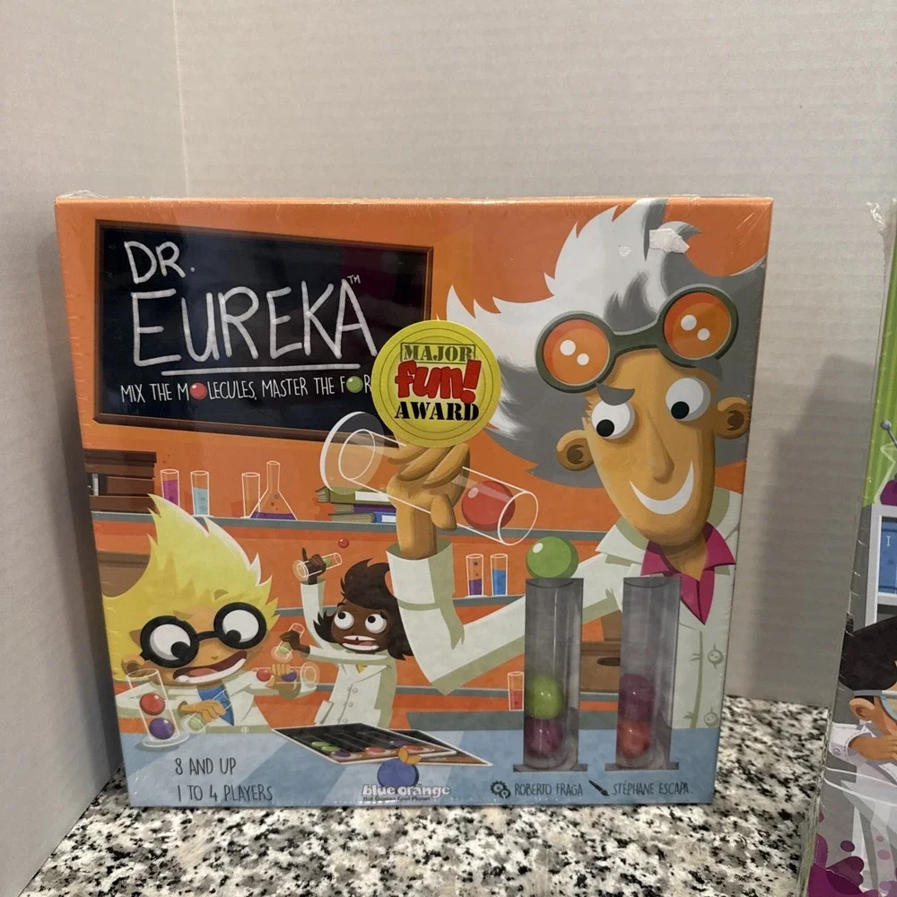 Dr. Beaker  Science Speed Logic Family Game Puzzle Race Dr. Eureka Molecules‎